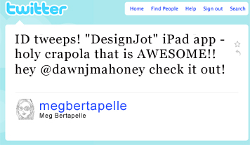 tweet megbertapelle