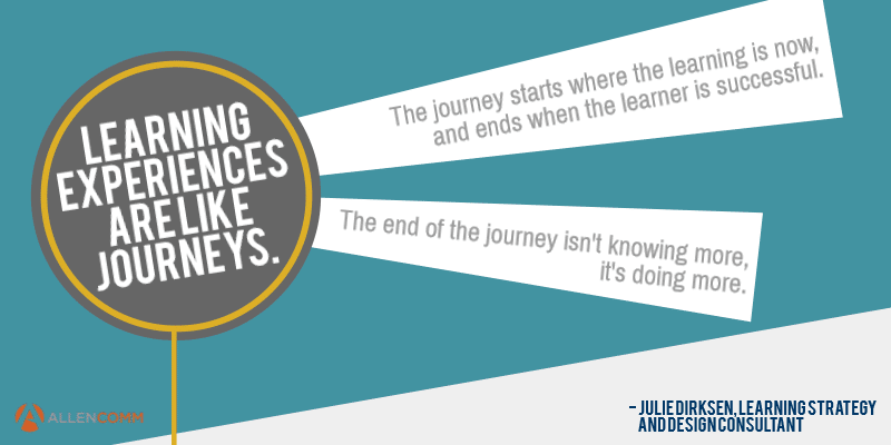 Learning is like a journey