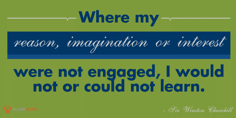 Churchill quote about learning