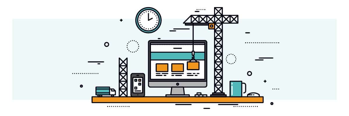 Graphic of Computer Monitor Being Worked On